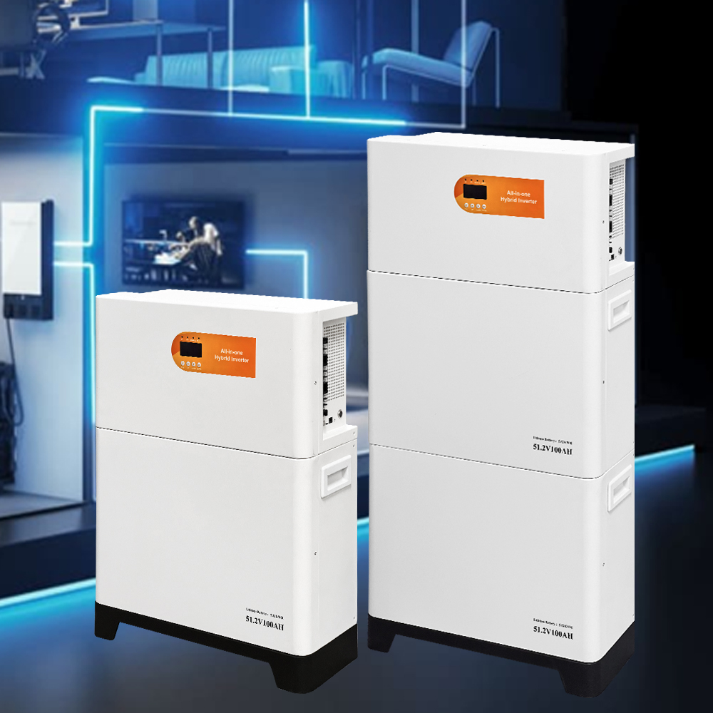 一體式垂直堆疊太陽能儲能系統