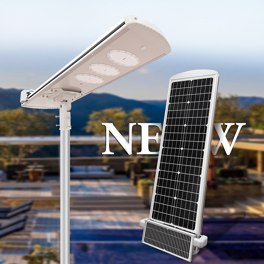 自清潔-集成太陽能路燈