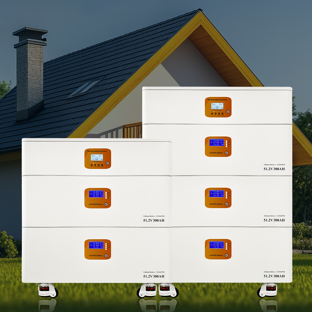 15KW/30KW/45KW/60KW堆疊儲能電池一體機