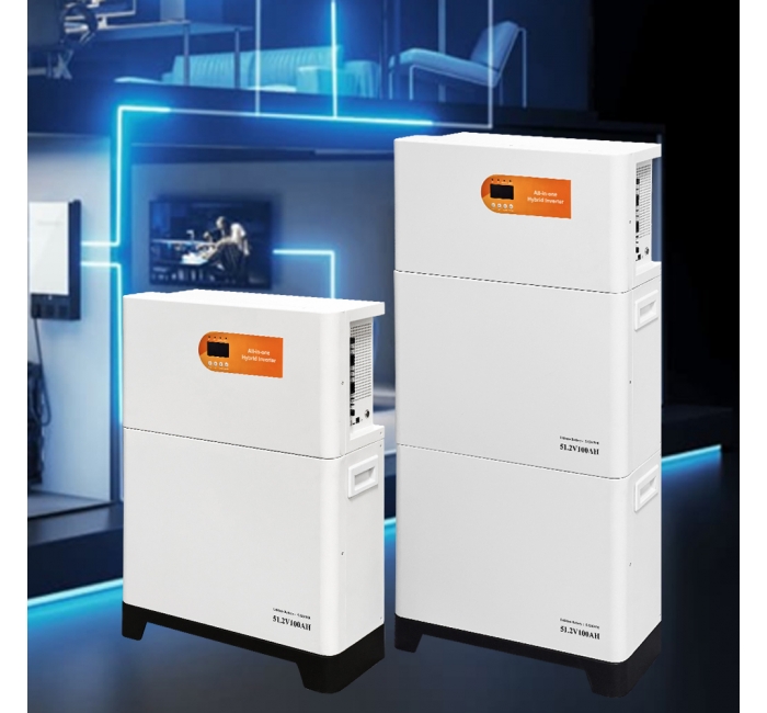 一體式垂直堆疊太陽能儲能系統